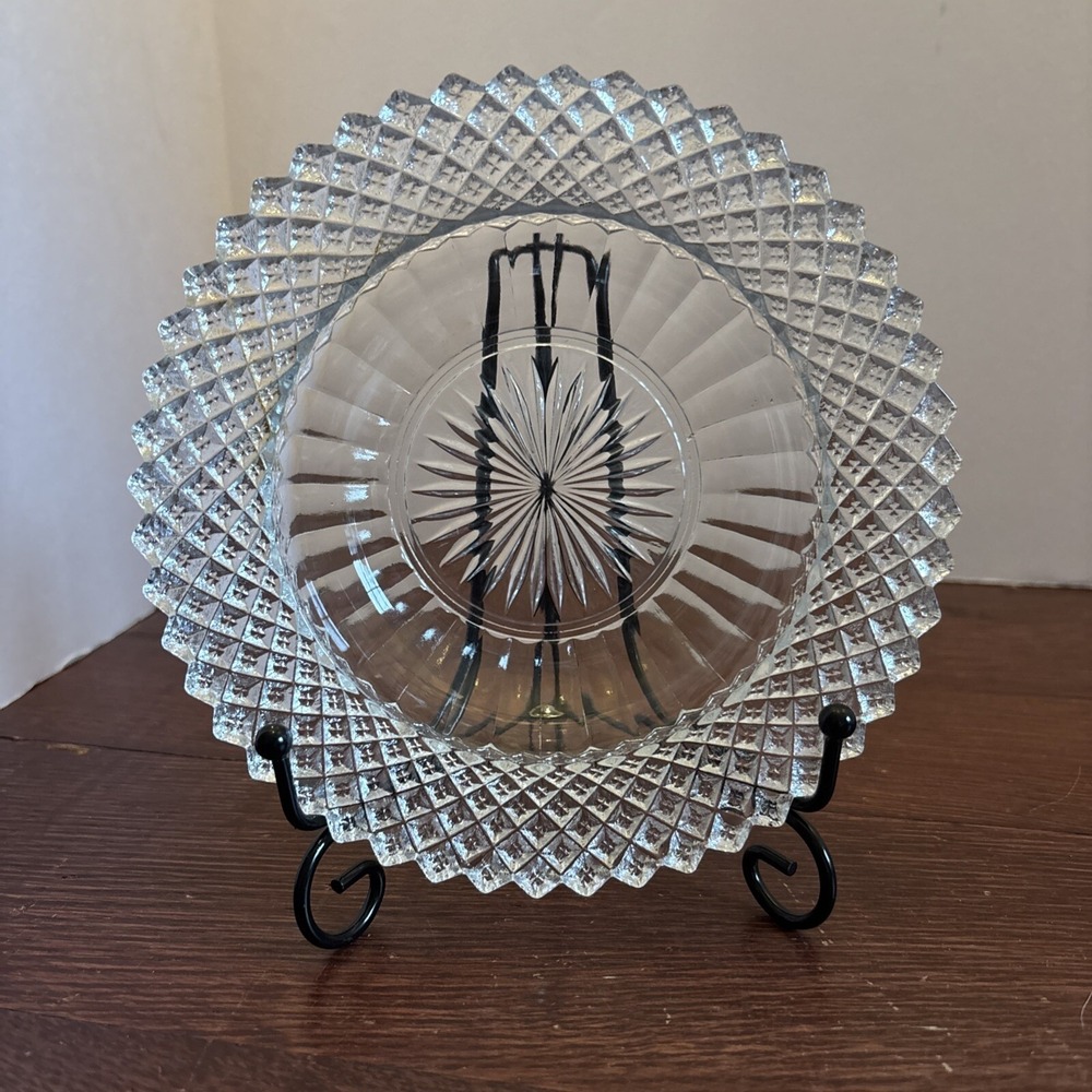 Vintage Miss America Dessert Berry Bowls Anchor Hocking Depression Glass Rare